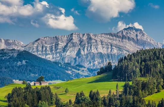 Blick auf den Säntis